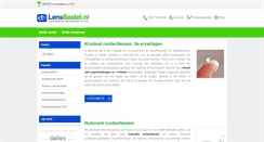 Desktop Screenshot of lenzen.lensbestel.nl
