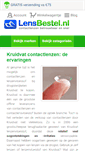 Mobile Screenshot of lenzen.lensbestel.nl